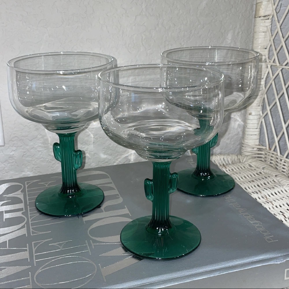 Cactus Margarita Glasses